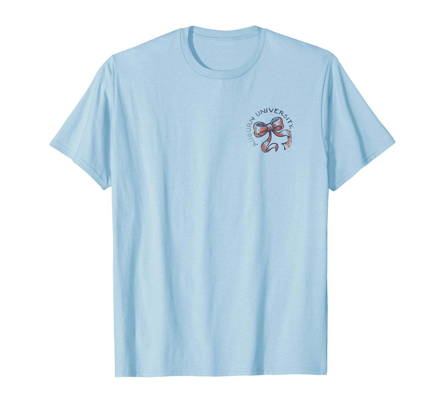 Auburn Tigers Bow Vintage White Officially Licensed T-Shirt