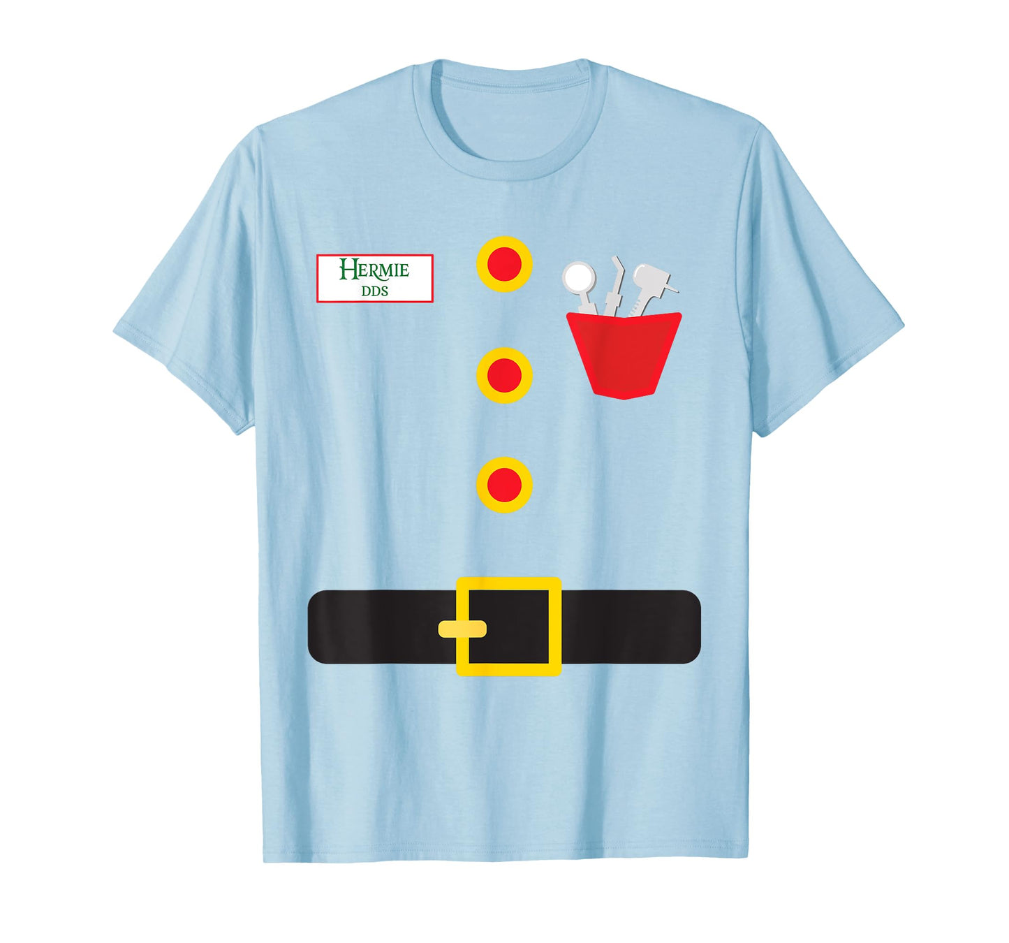 Elf Dentist Funny Christmas T-Shirt T-Shirt