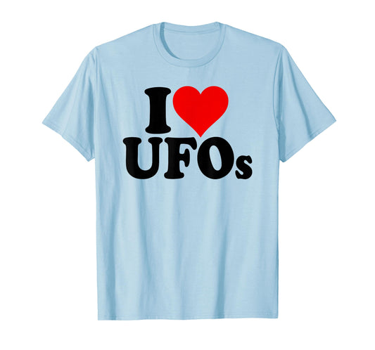 I LOVE HEART UFO UFOS T-Shirt