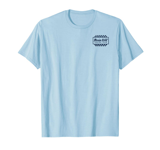 Mario Kart Racing Team Mario Drift Back Graphic T-Shirt T-Shirt