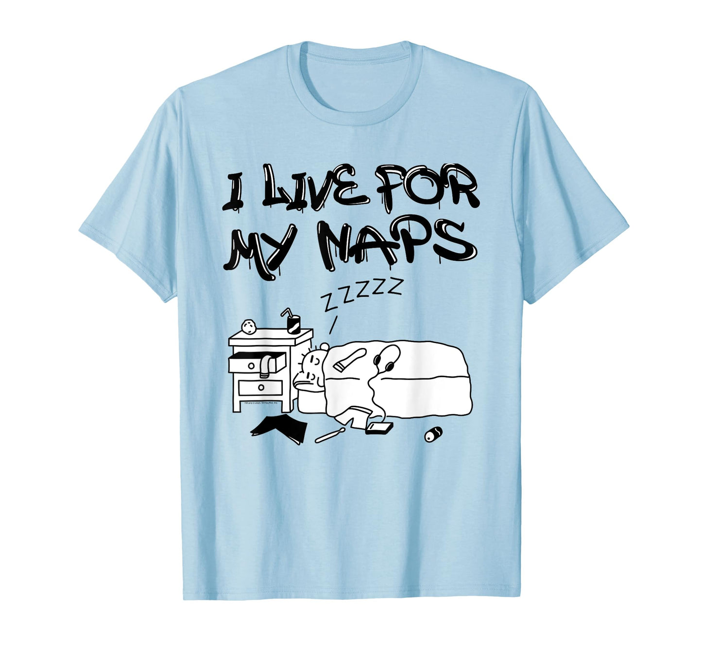 Diary of a Wimpy Kid I Live for My Naps Funny T-Shirt