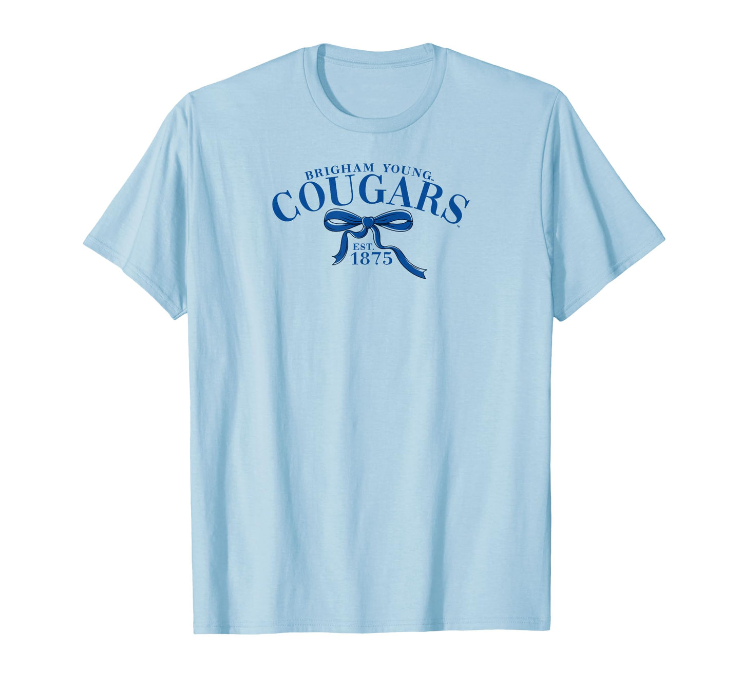 BYU Cougars Bow Arch White Officially Licensed T-Shirt