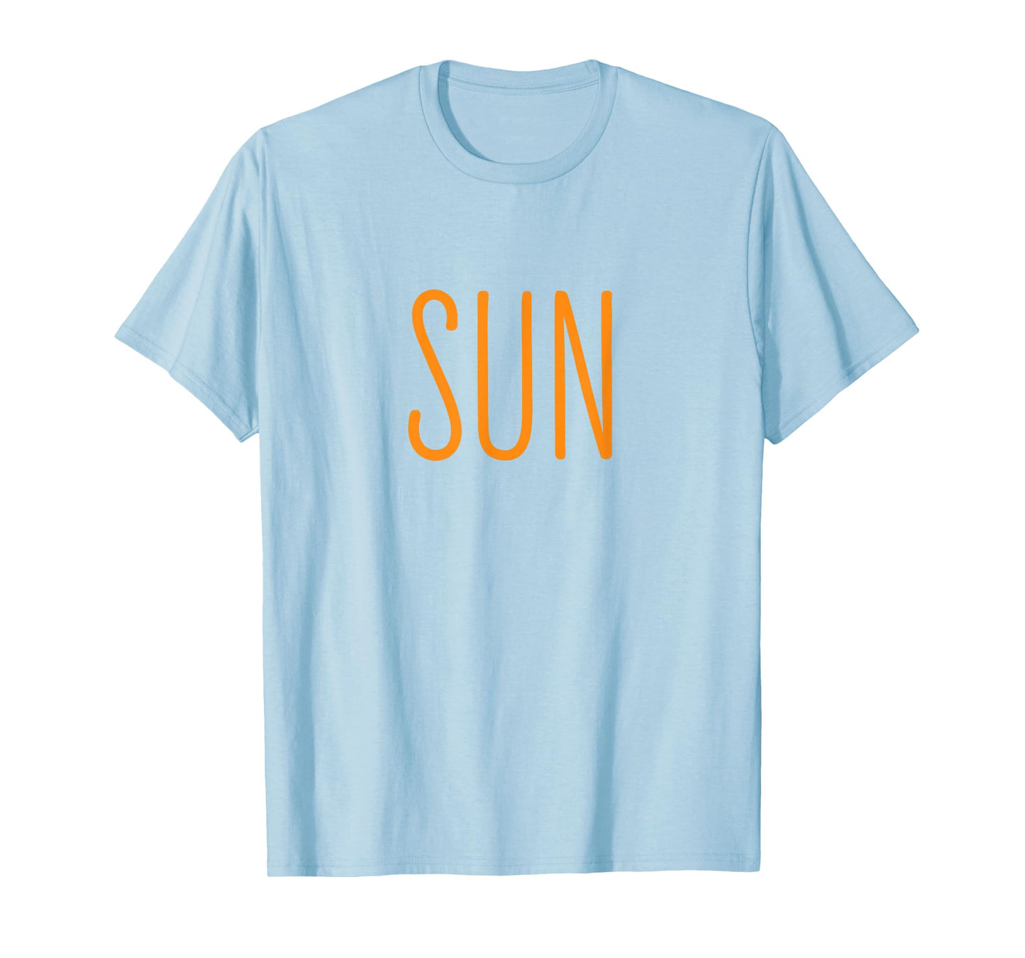Funny US Solar Eclipse 2025 Sun Couples Costume Matching T-Shirt