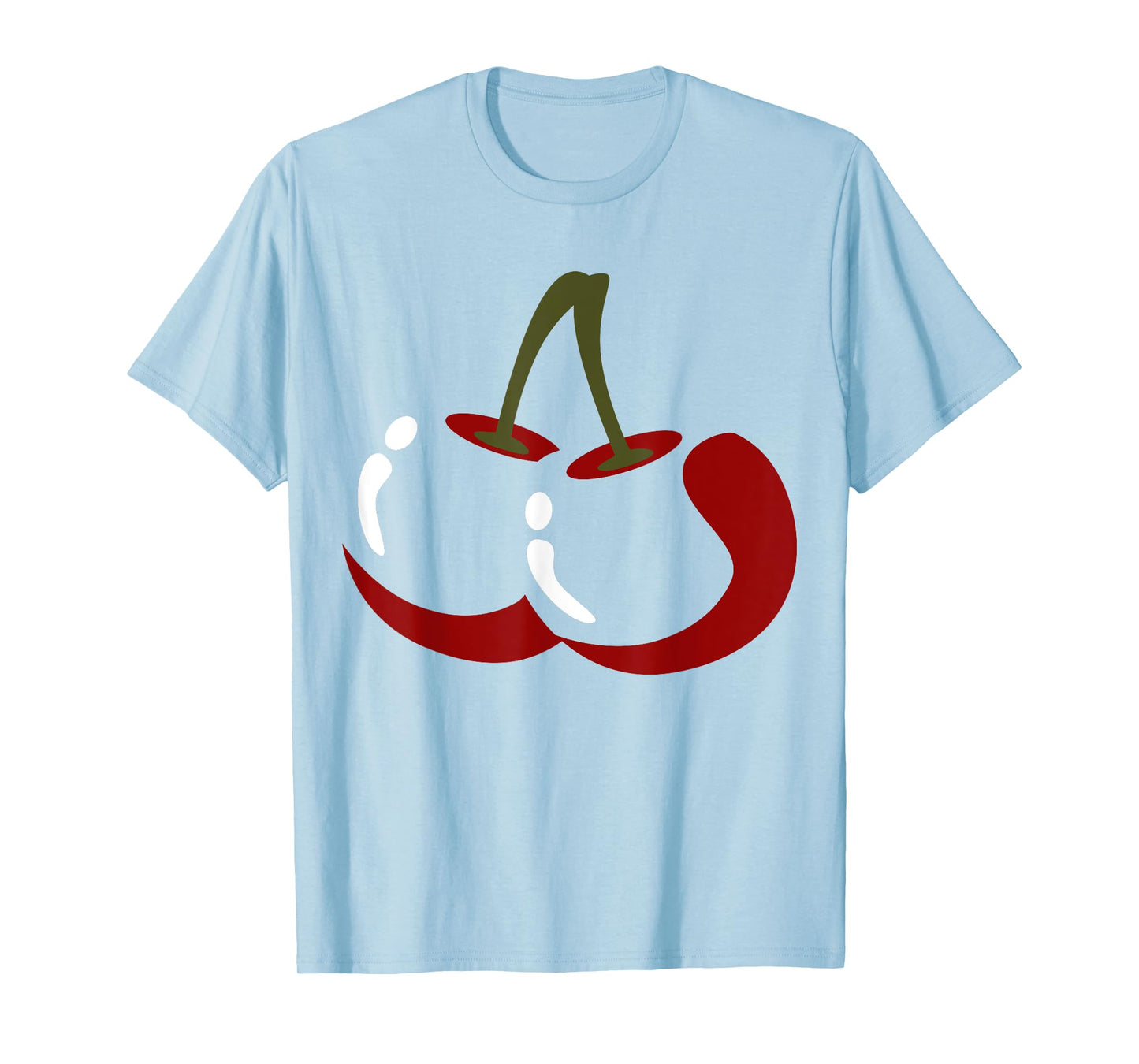 Big Cherry Costume Cute Easy Vegetable Halloween Gift T-Shirt
