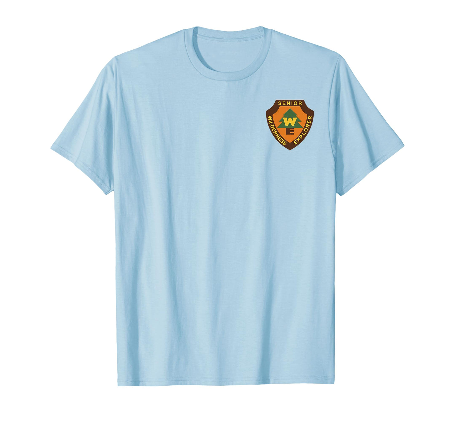 Disney Pixar Up Senior Wilderness Explorer Badge Logo T-Shirt