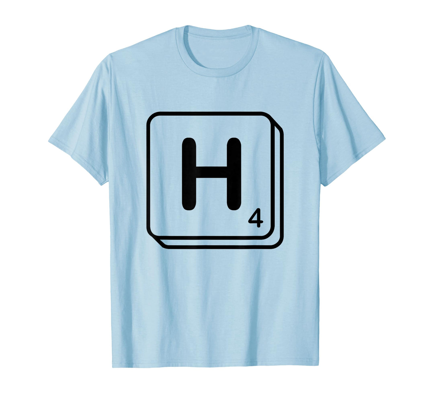 Letter H Word Game Tile T-Shirt