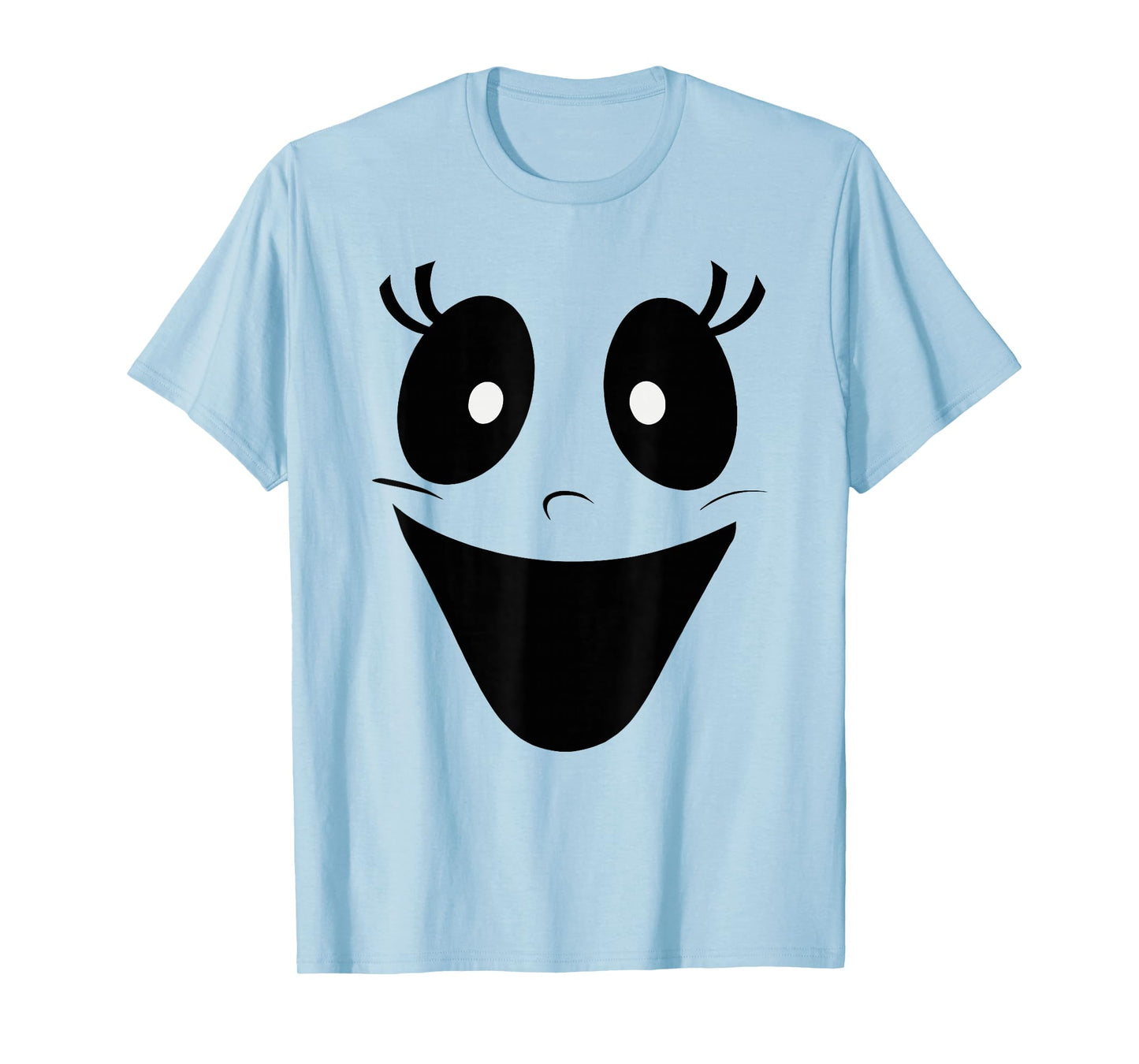 Cute Female Ghost Face Halloween Costume T-Shirt
