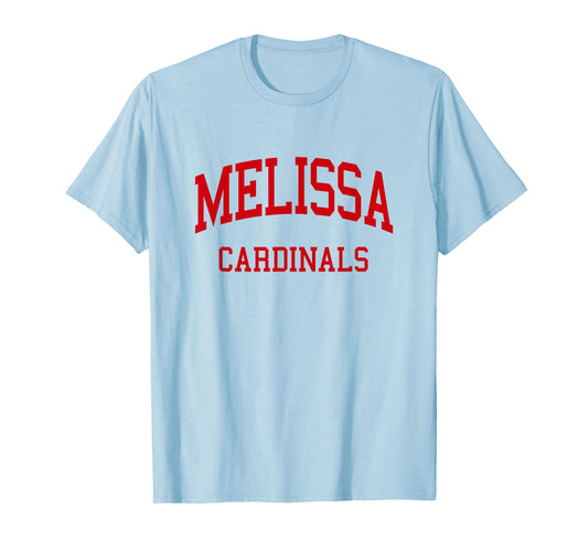 Melissa High School HS Melissa TX Retro T-Shirt
