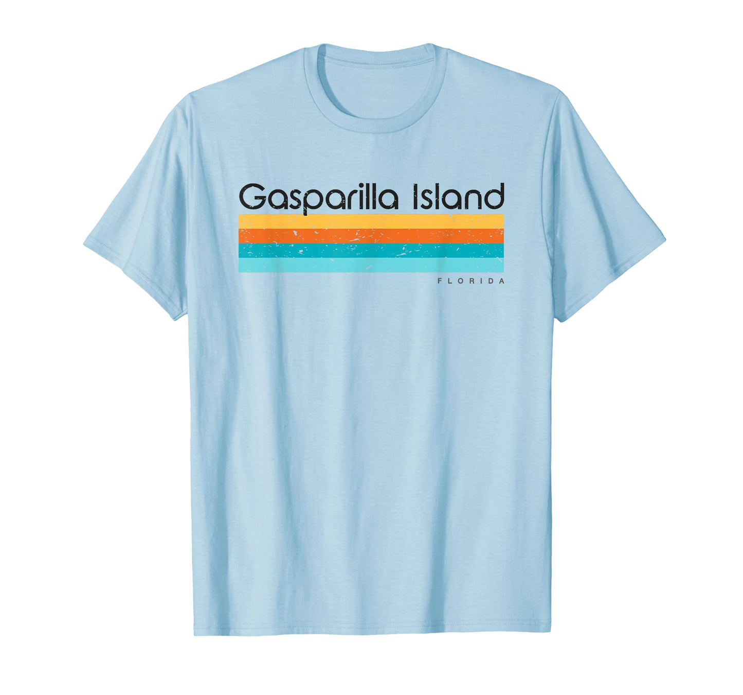 Gasparilla Island Florida FL Vintage Design T-Shirt