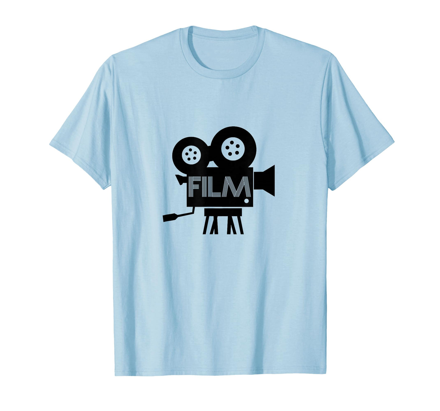 Film Fanatic Graphic Tee Cinema Movie Lover Retro T-Shirt T-Shirt