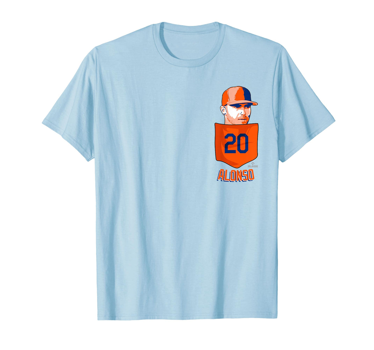 Pete Alonso New York Baseball Pocket Tee MLBPA T-Shirt