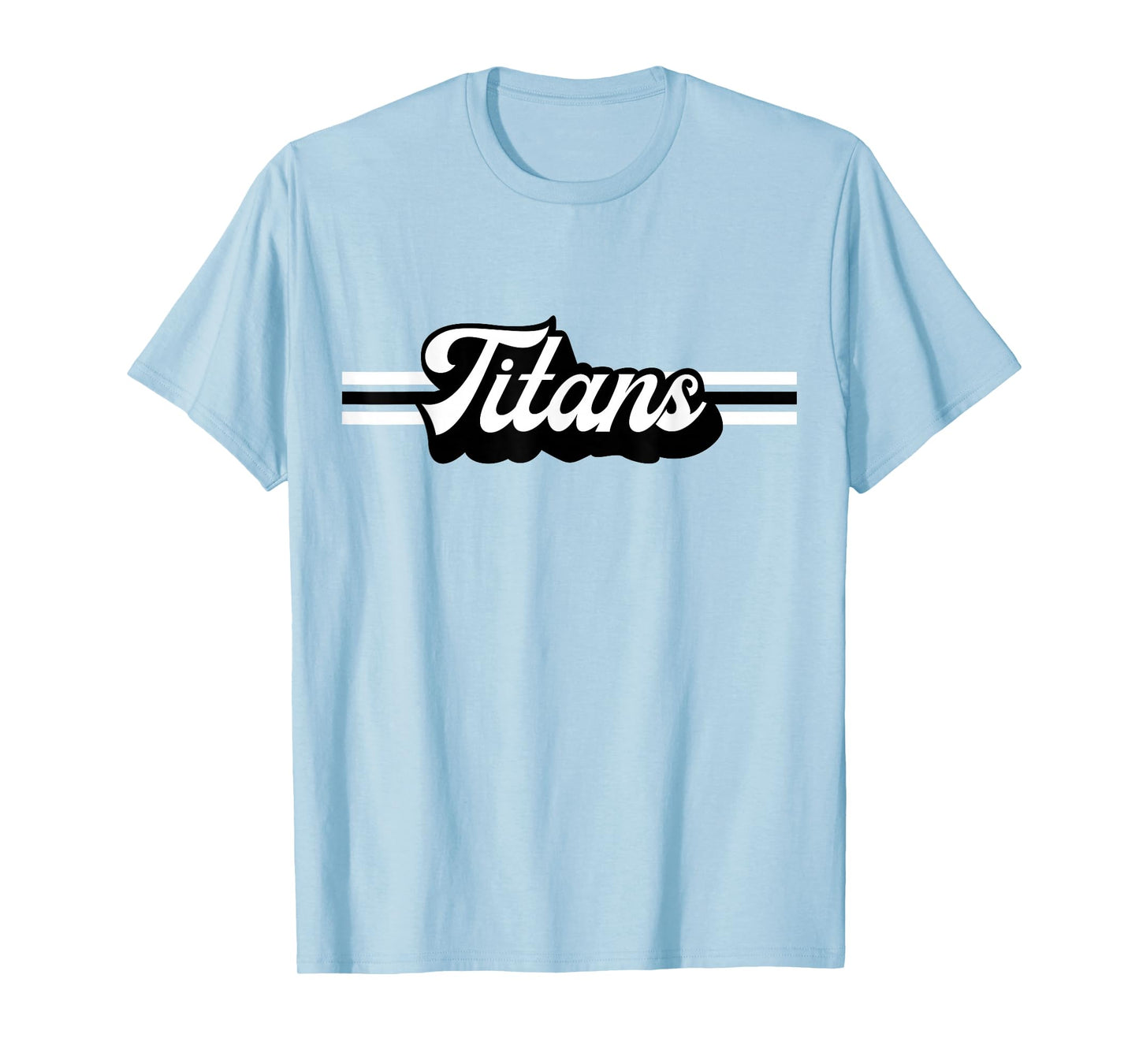 Retro Titans Mascot, Unisex School Spirit, Titan Sports T-Shirt