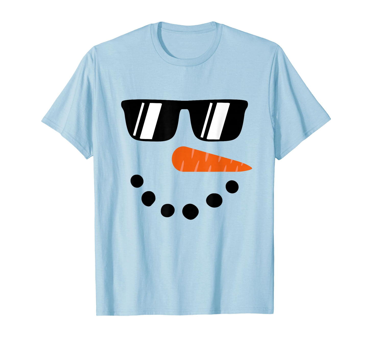 Snowman Shirts for Boys Kids Toddlers Women Christmas Winter T-Shirt