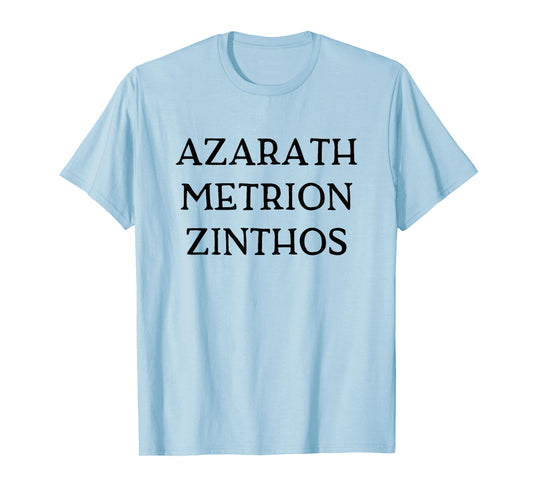 Azarath Metrion Zinthos Anime Comics Titan Hero Superhero T-Shirt