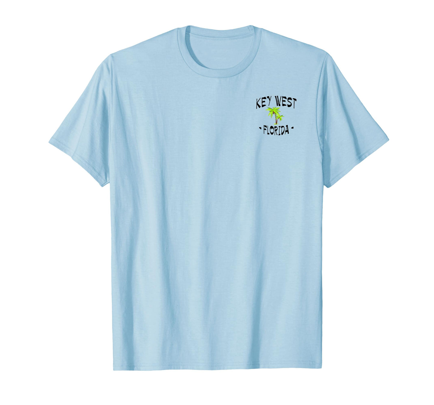 2 SIDED KEY WEST, FLORIDA DESTINATION BEACH T-SHIRT T-Shirt