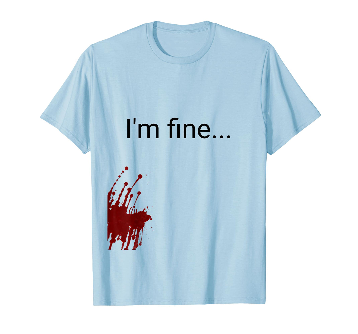 Halloween Zombie victim costume t Shirt men women