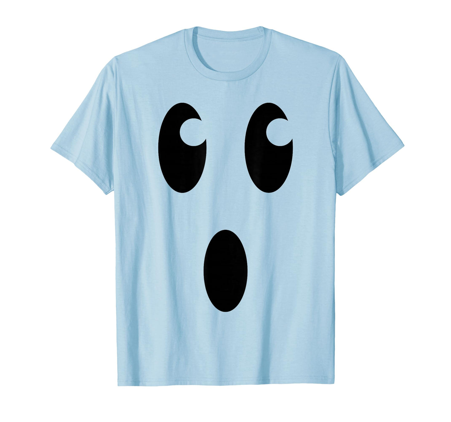 Halloween Ghost White T-Shirt for Women, Men and Children T-Shirt