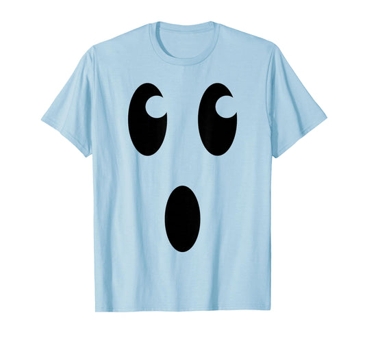 Halloween Ghost White T-Shirt for Women, Men and Children T-Shirt