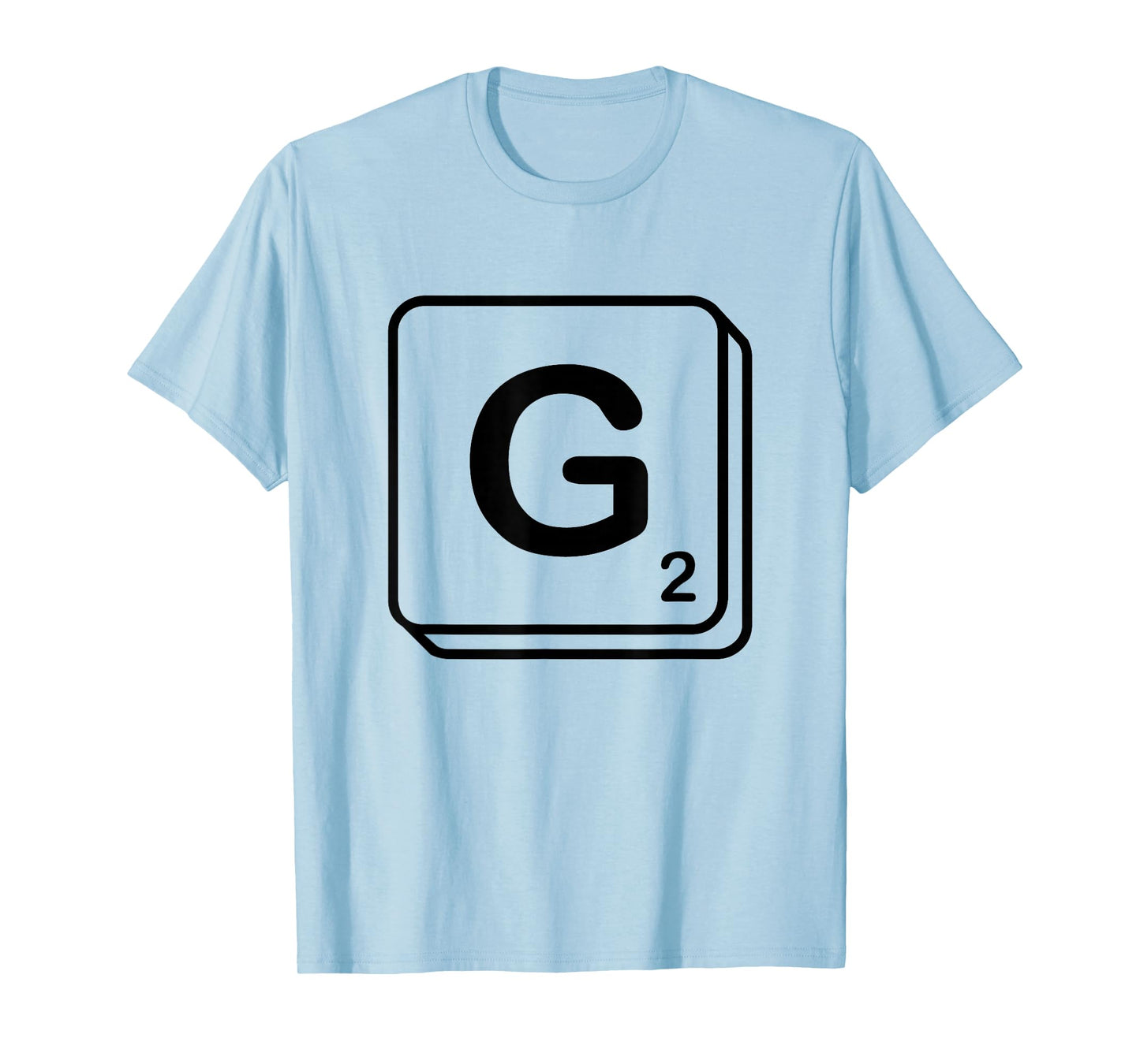 Letter G Word Game Tile T-Shirt