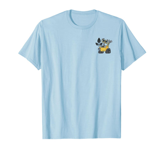 Disney Pixar Wall-E Left Chest Pocket Portrait T-Shirt Small