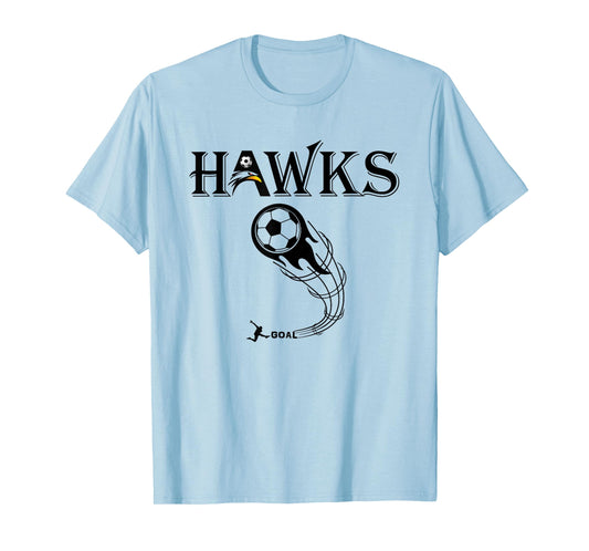 Hawks Soccer Team Tee Shirt T-Shirt