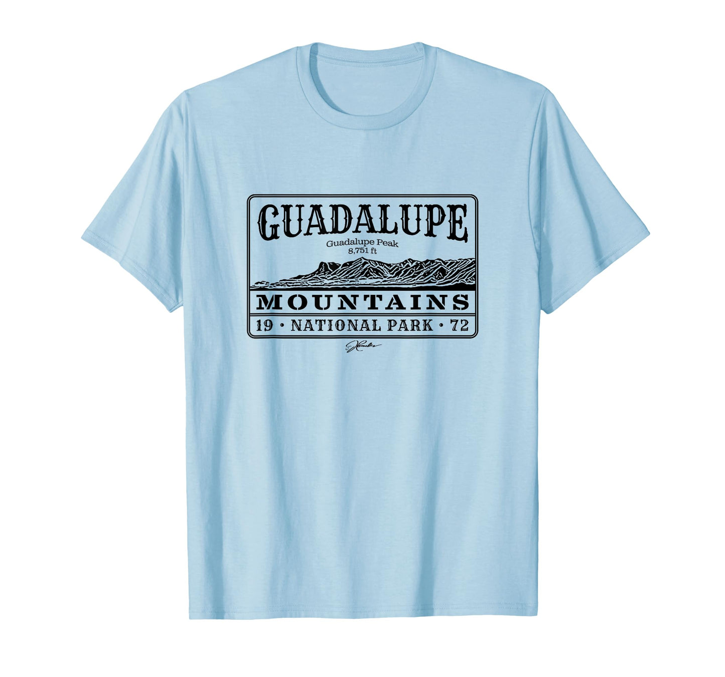 JCombs: Guadalupe Mountains National Park, Texas T-Shirt