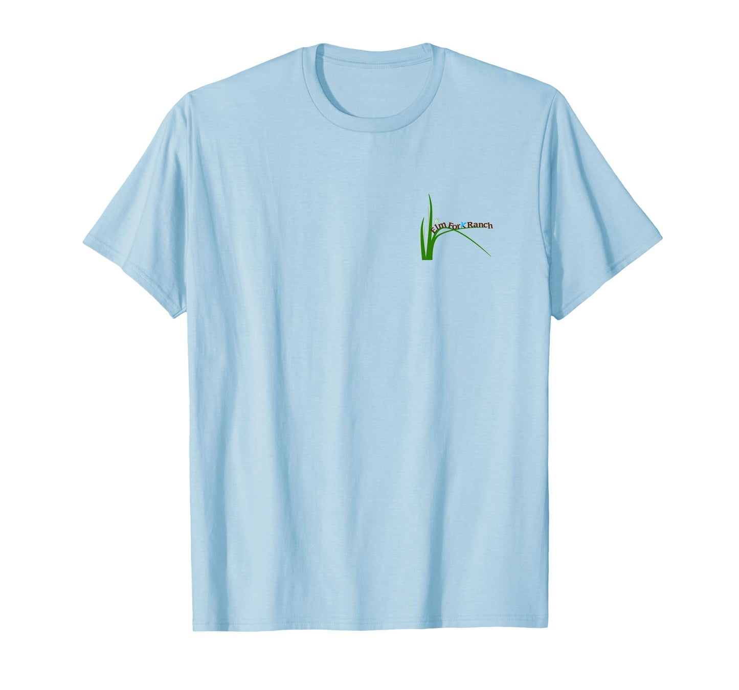 Elm Fork Ranch Logo Design T-Shirt