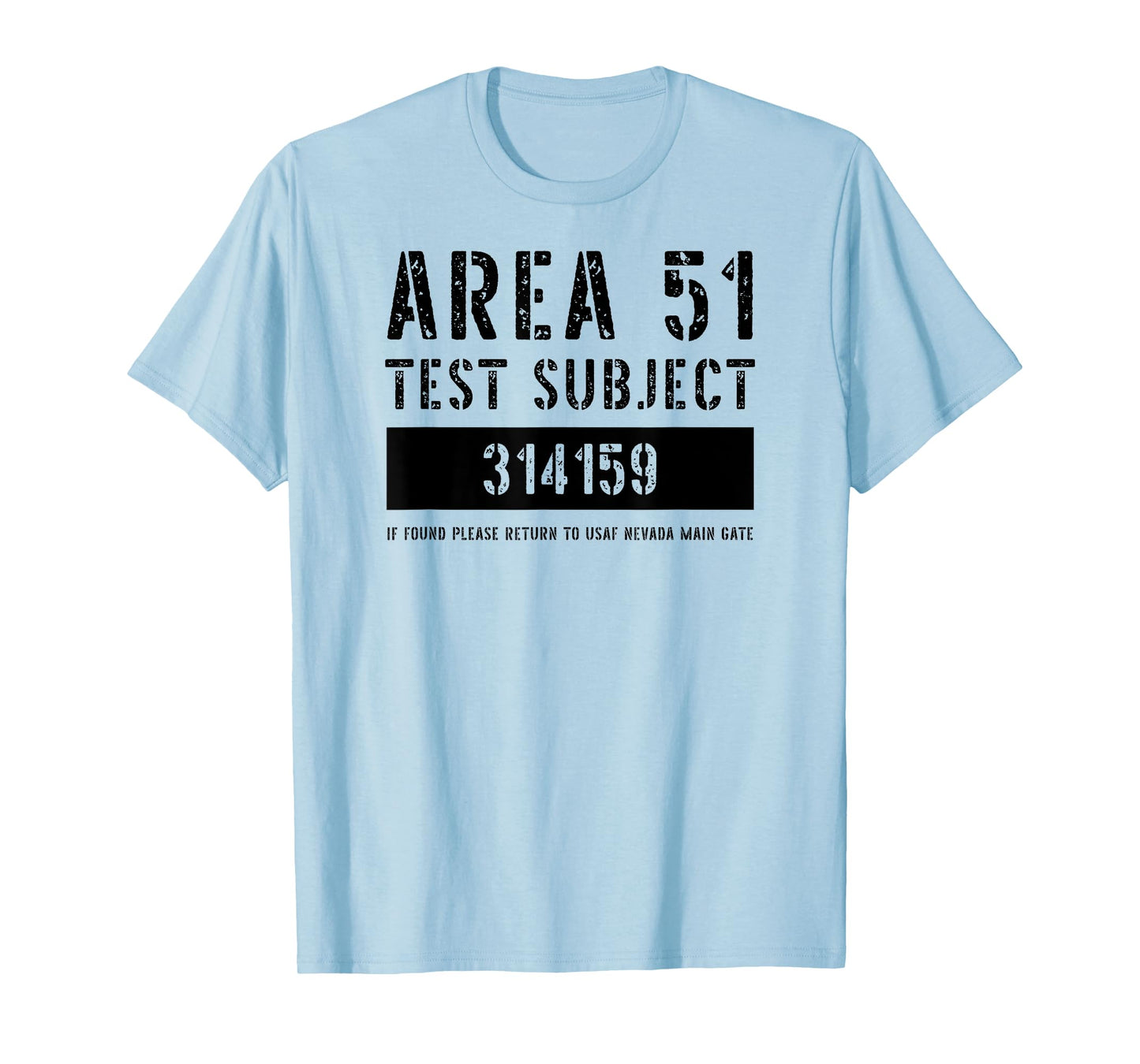 Area 51 Test Subject Alien Abduction Halloween Costume T-Shirt