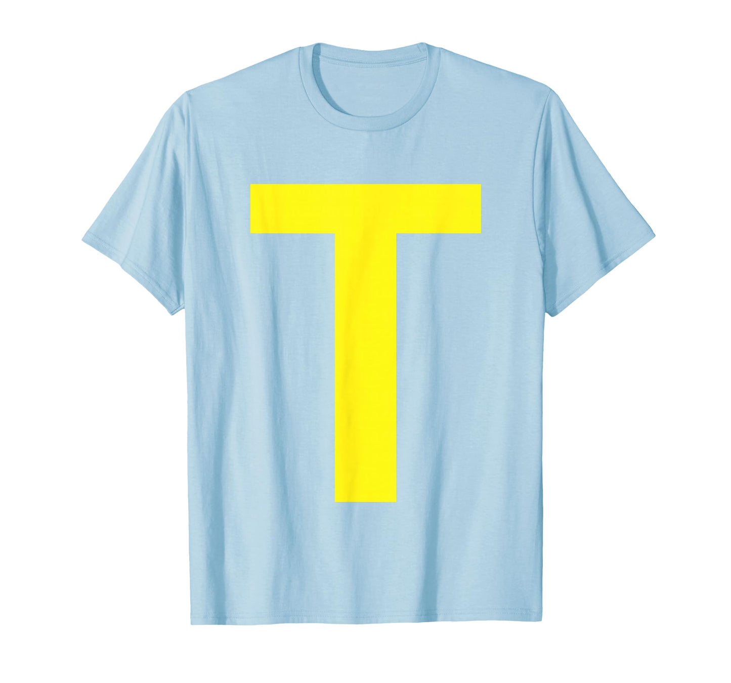 Letter T Funny Group Matching Halloween Costume T-Shirt