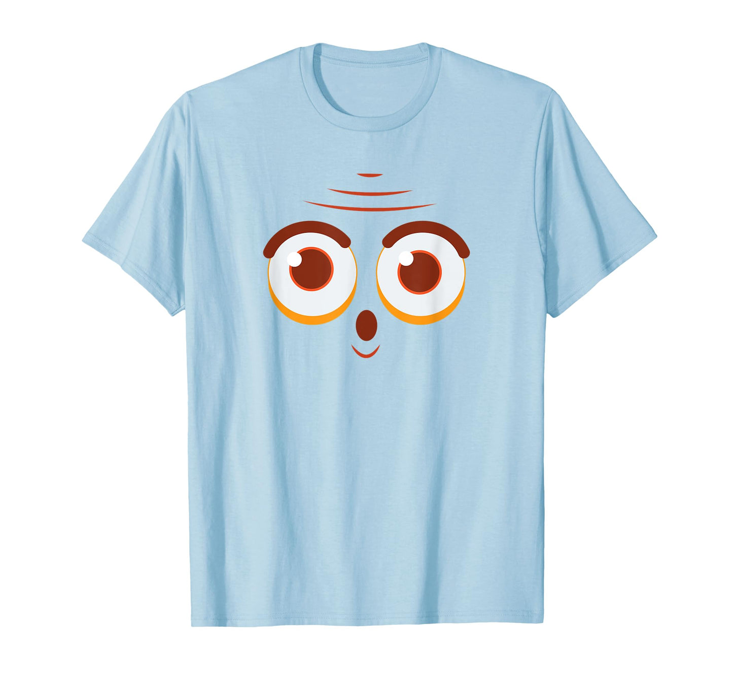 Spooky Monster Face Funny Halloween Matching Costume Outfit T-Shirt