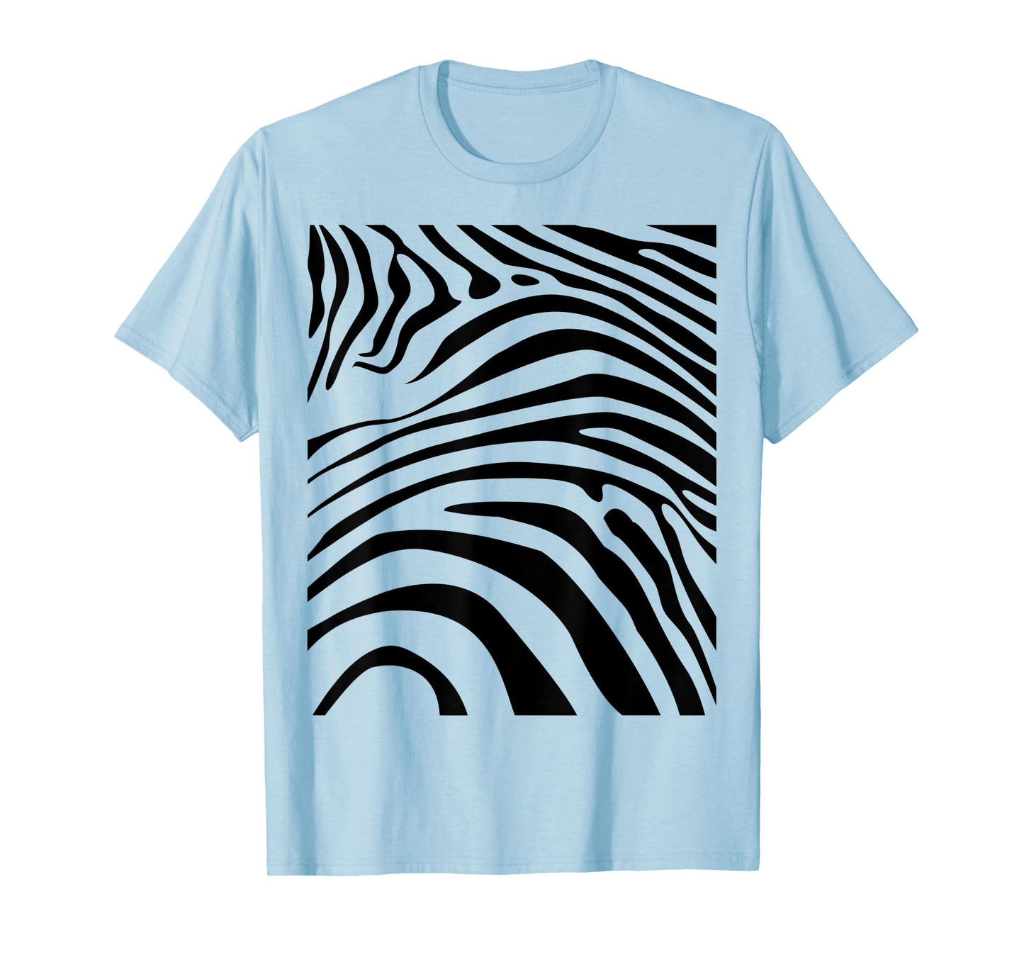 Zebra Print Simple Halloween Costume Gift T-Shirt