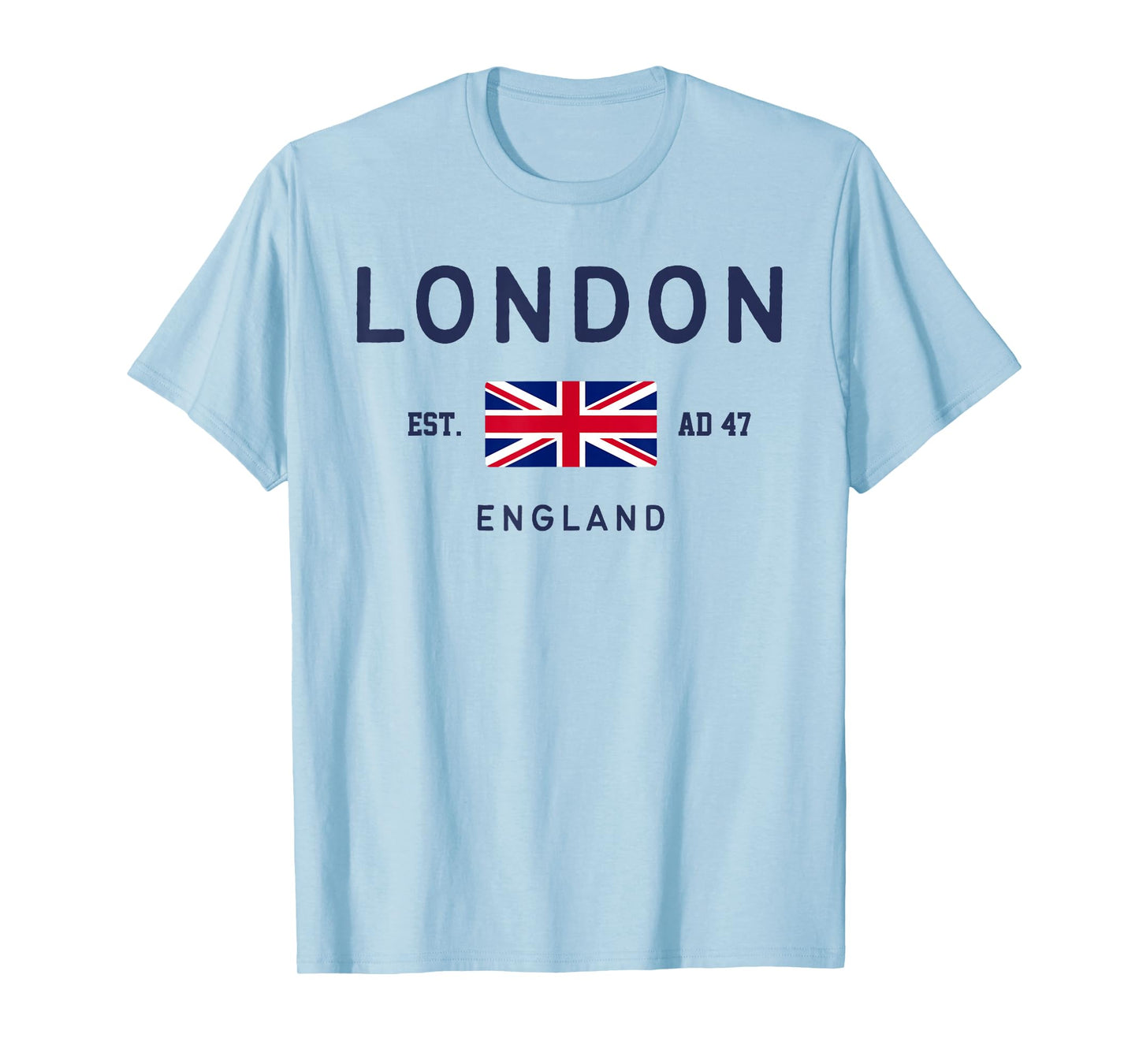 London Est AD 47 England UK Flag T-Shirt