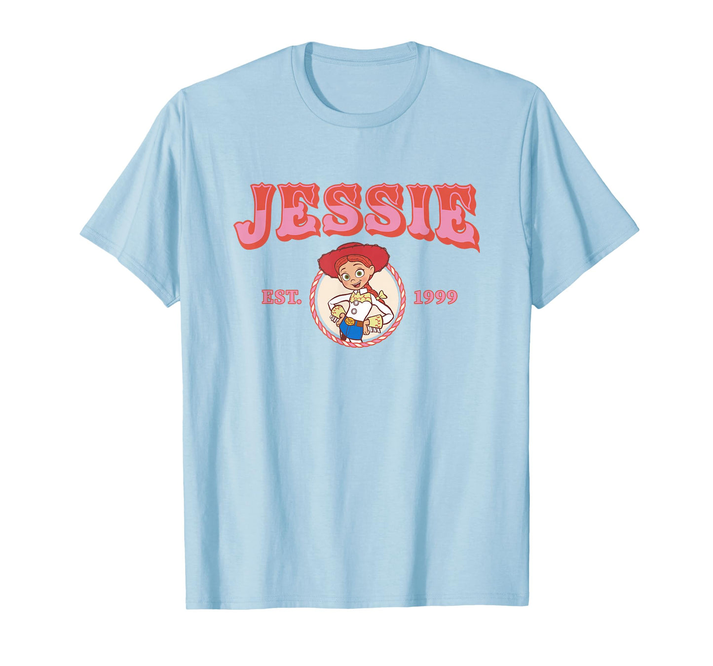 Disney Pixar Toy Story Jessie Est. 1999 Big Chest Portrait T-Shirt