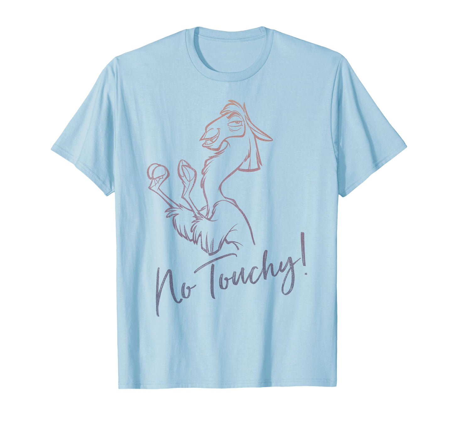 Disney Emperor's New Groove Llama No Touchy! Graphic T-Shirt T-Shirt