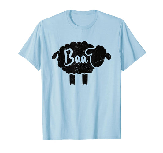 Cute Baa Sheep Sound Black Sheep Toy Lovers gift T-Shirt