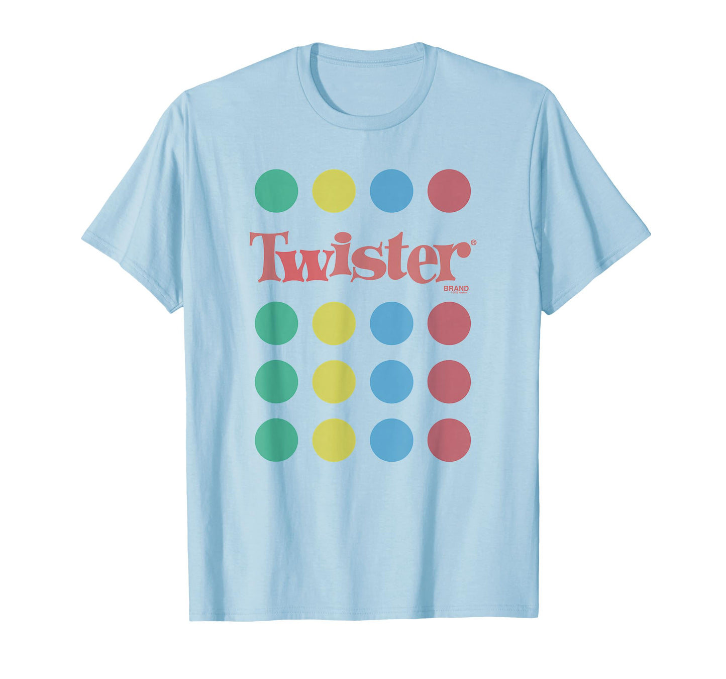 Twister Unfold The Mat Circles Color Dots Retro Game T-Shirt