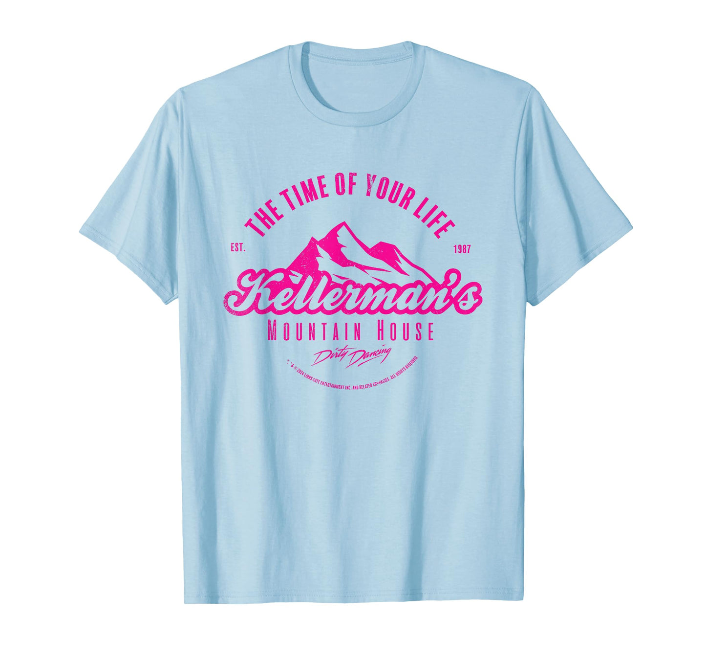 Dirty Dancing Time Of Your Life Kellerman's Mountain House T-Shirt