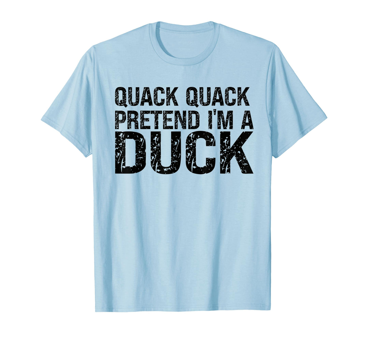 Pretend I'm A Duck Shirt Matching Kids Adult Duck Costume T-Shirt