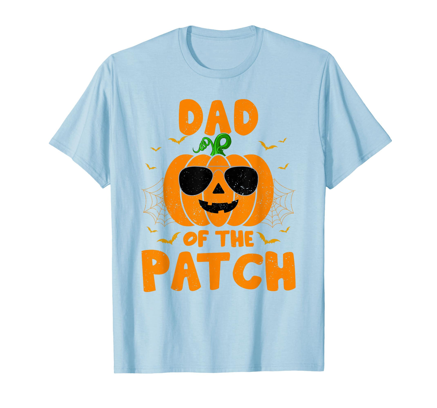 Pumpkin Dad Of The Patch Group Halloween Costume Family Dad T-Shirt