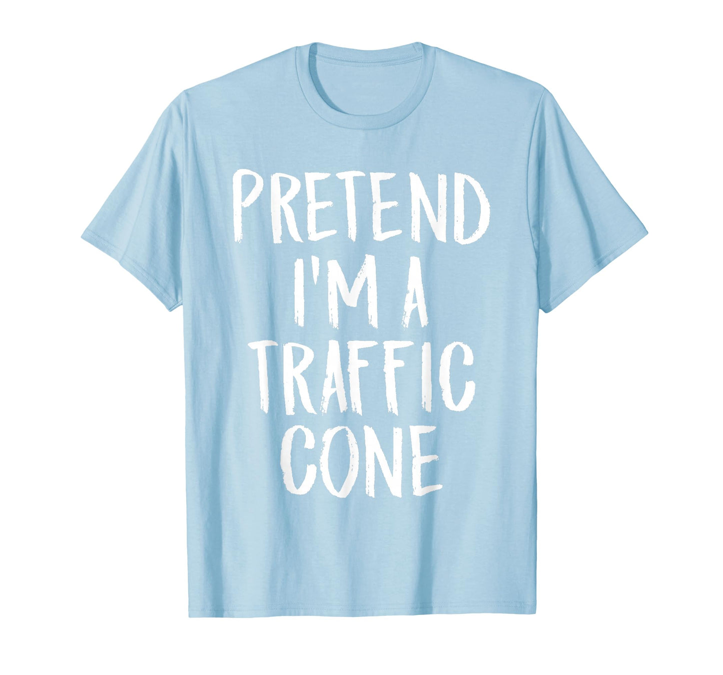 Pretend I'm A Traffic Cone Family Halloween Party Costume T-Shirt