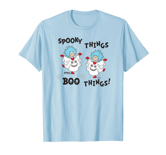 Dr. Seuss Halloween Spooky Boo Things T-Shirt