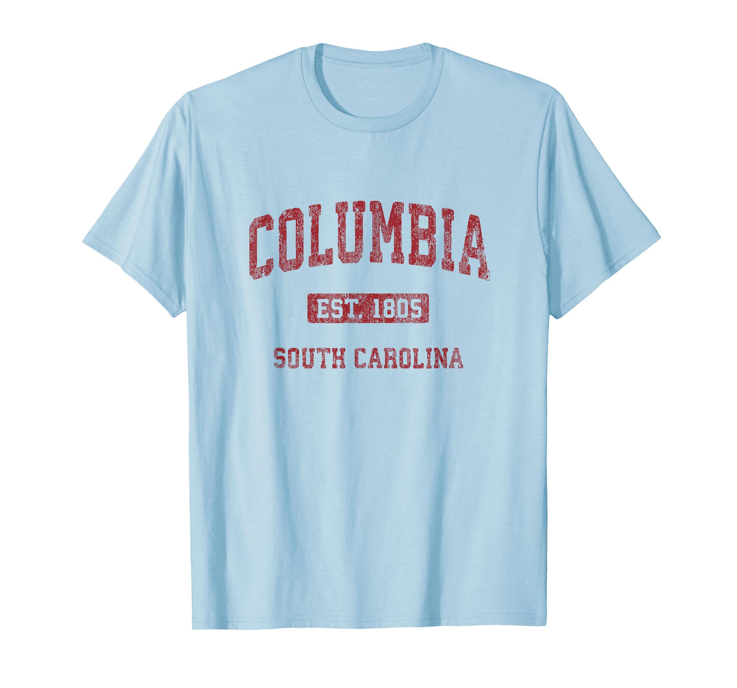 Columbia South Carolina SC Vintage Athletic Sports Design T-Shirt