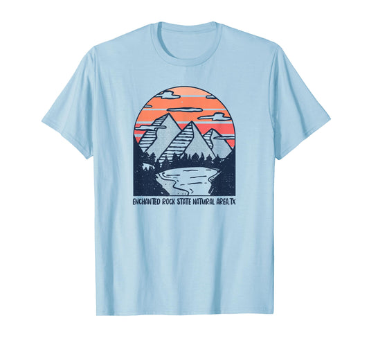 Enchanted Rock Natural Area Texas Outdoors Camping Hiking T-Shirt