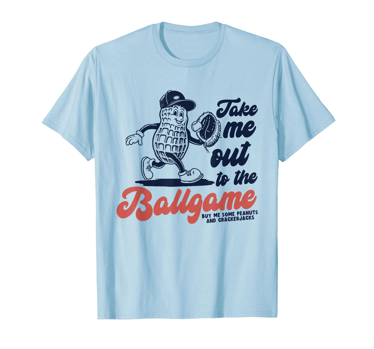 Funny Peanuts Take Me Out To The Ball Game Baseball Moms T-Shirt