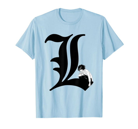 Death Note L Symbol Anime T-Shirt