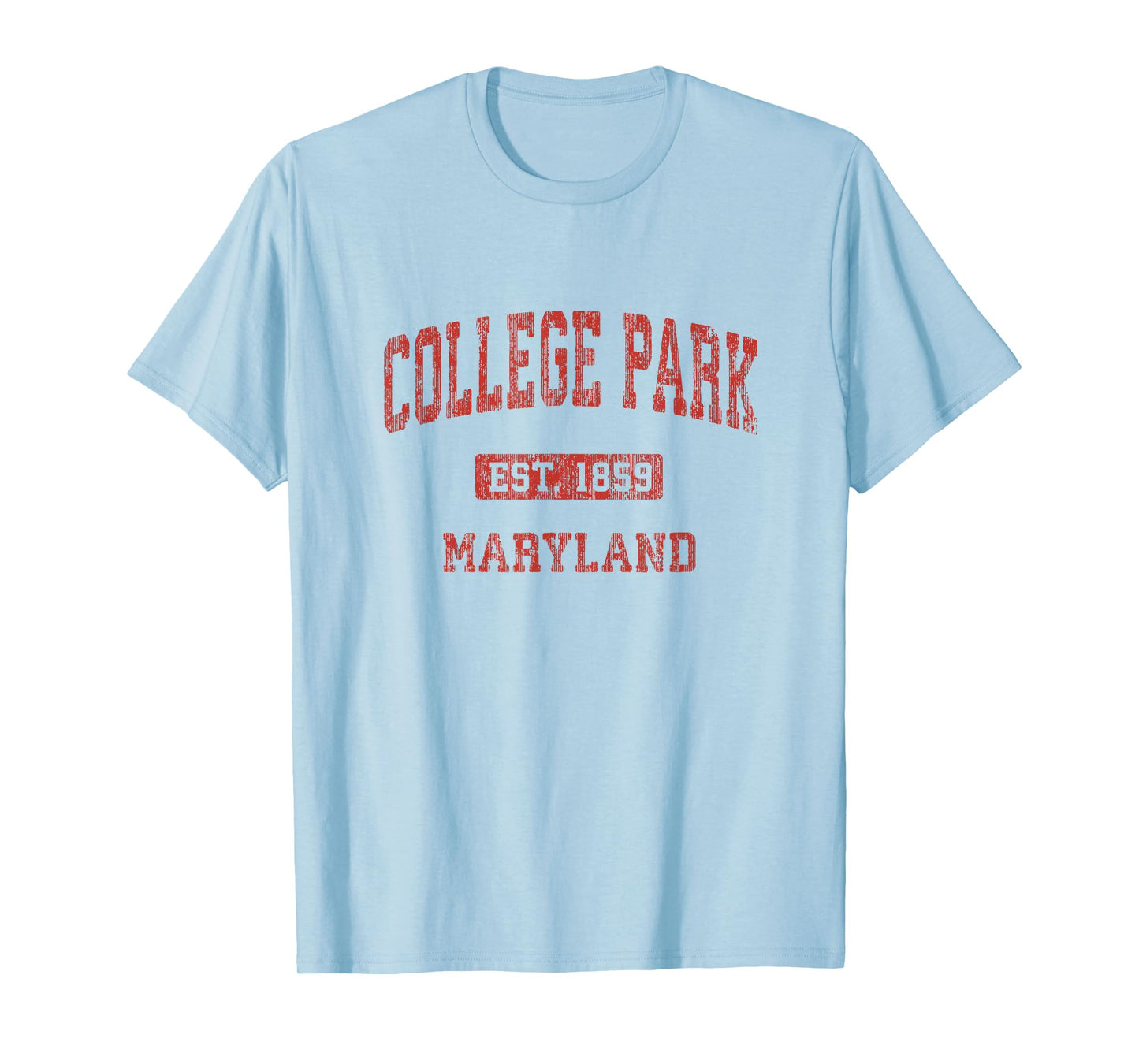 College Park Maryland MD Vintage Athletic Sports Design T-Shirt