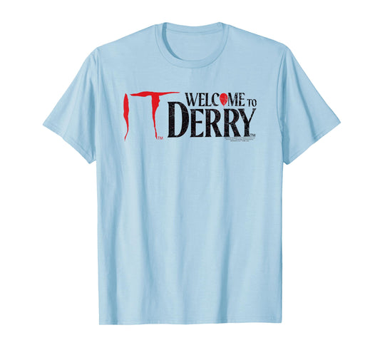 IT: Welcome to Derry Vintage Distressed Logo Horror TV Show T-Shirt