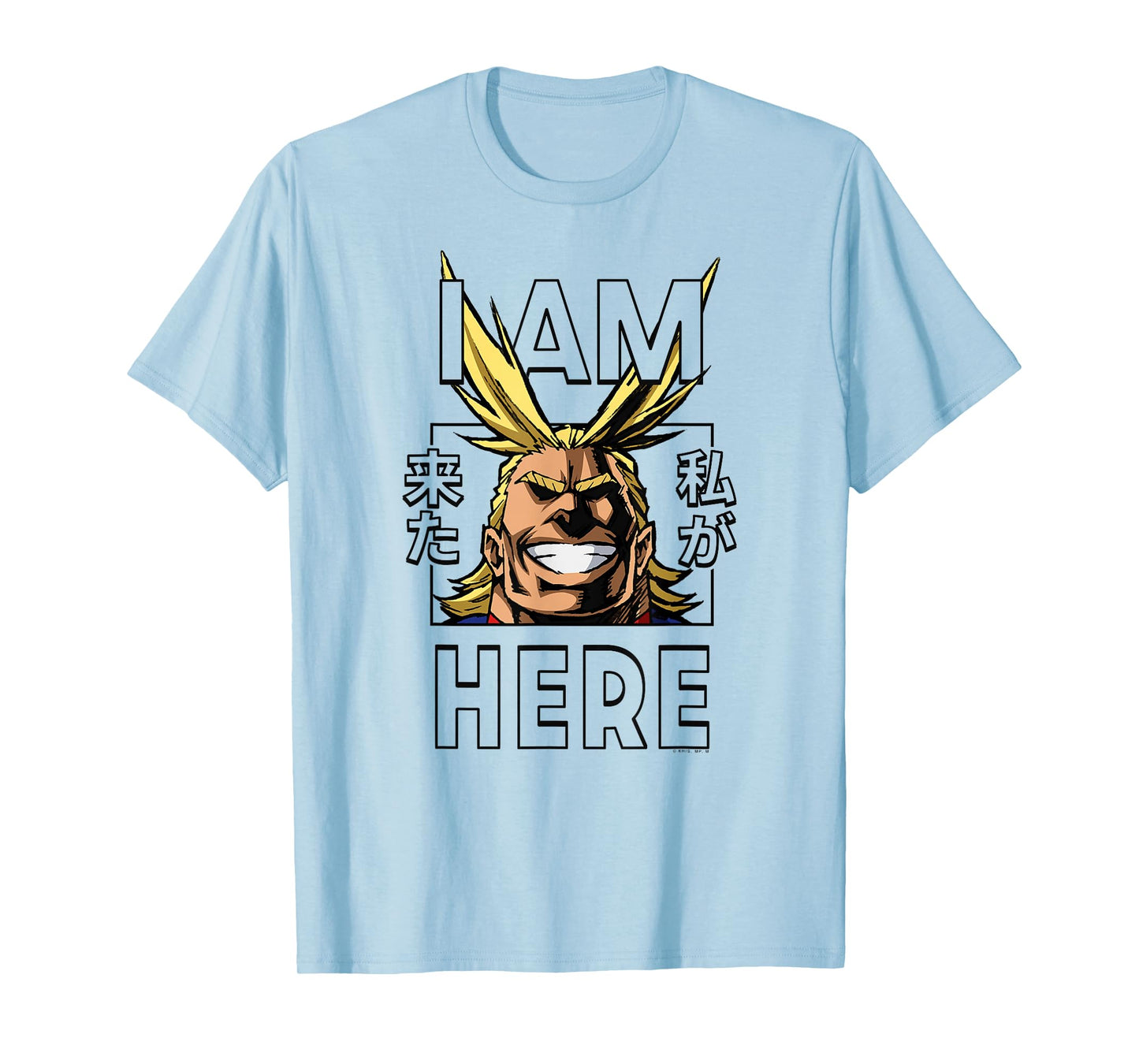 My Hero Academia All Might I Am Here Anime T-Shirt