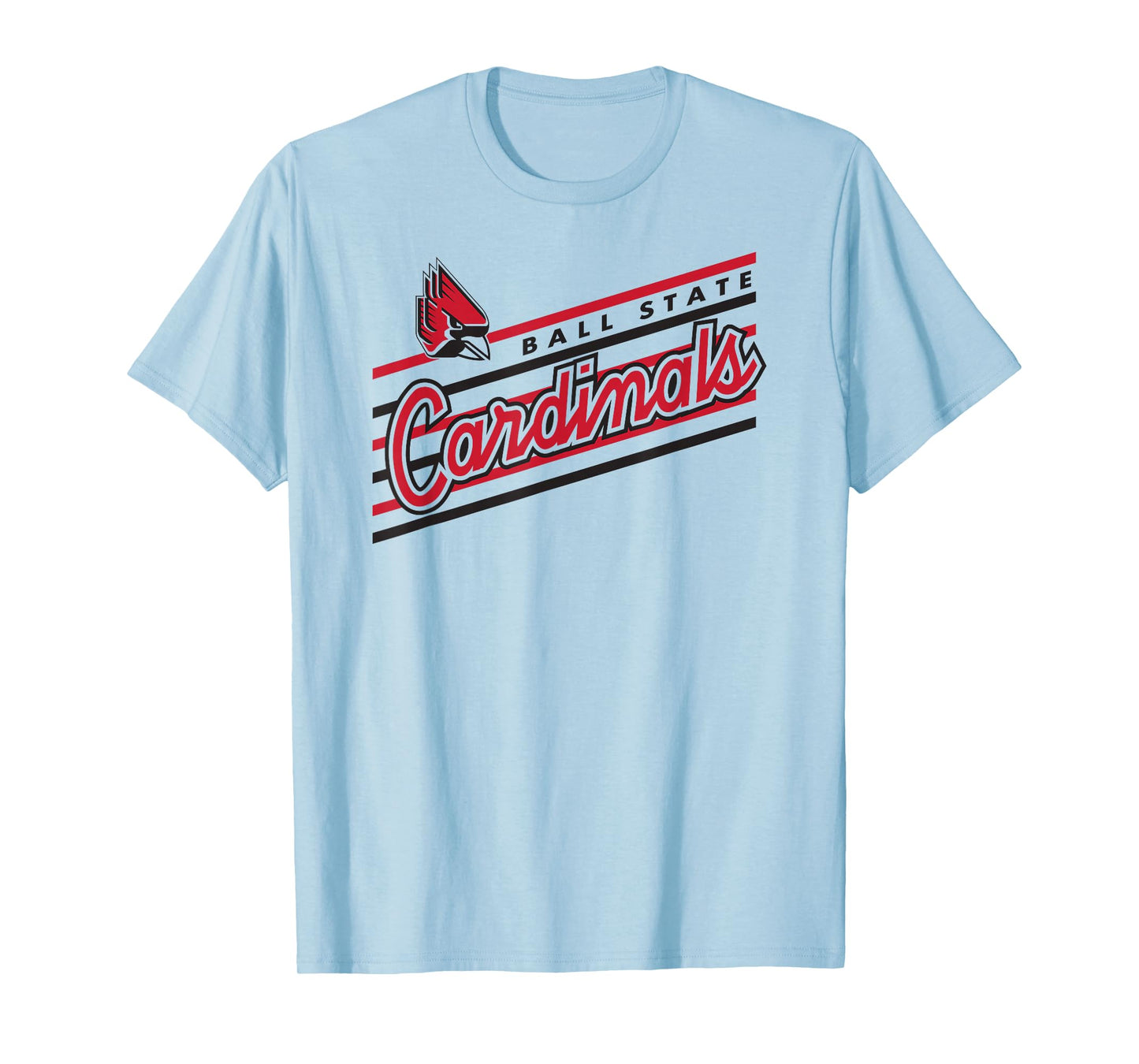 Ball State Cardinals Retro Performer White T-Shirt