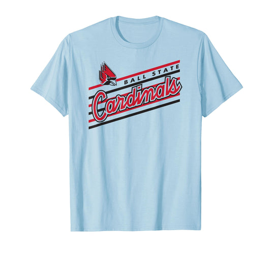 Ball State Cardinals Retro Performer White T-Shirt